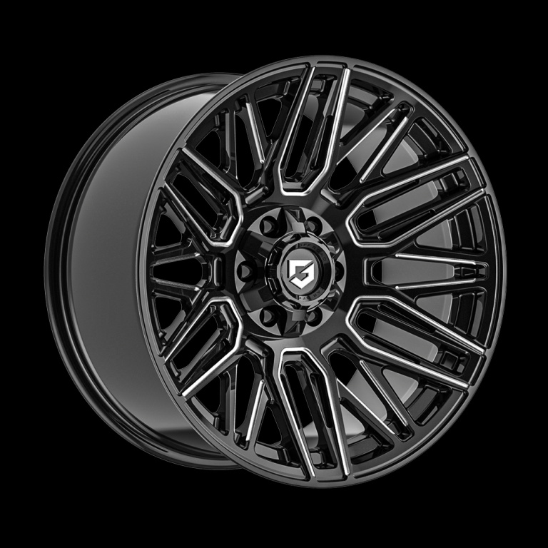Janta aliaj FONDMETAL 770 EDGE (GEAR OFF ROAD) 9x20 6x135 ET18 GLOSSY BLACK MILLED