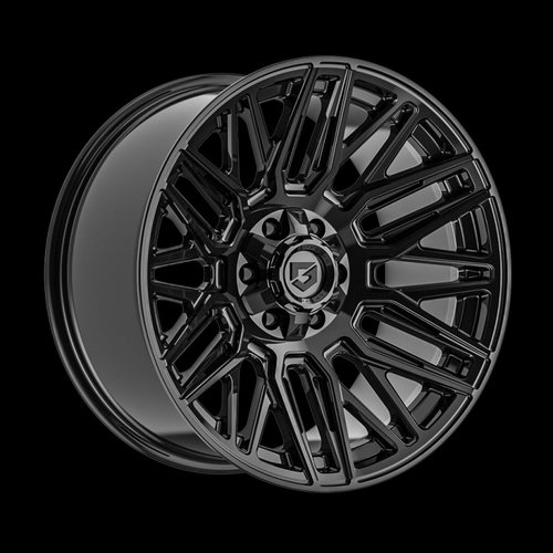 Janta aliaj FONDMETAL 770 EDGE (GEAR OFF ROAD) GLOSSY BLACK CB106.2 6/135 17X9 ET0