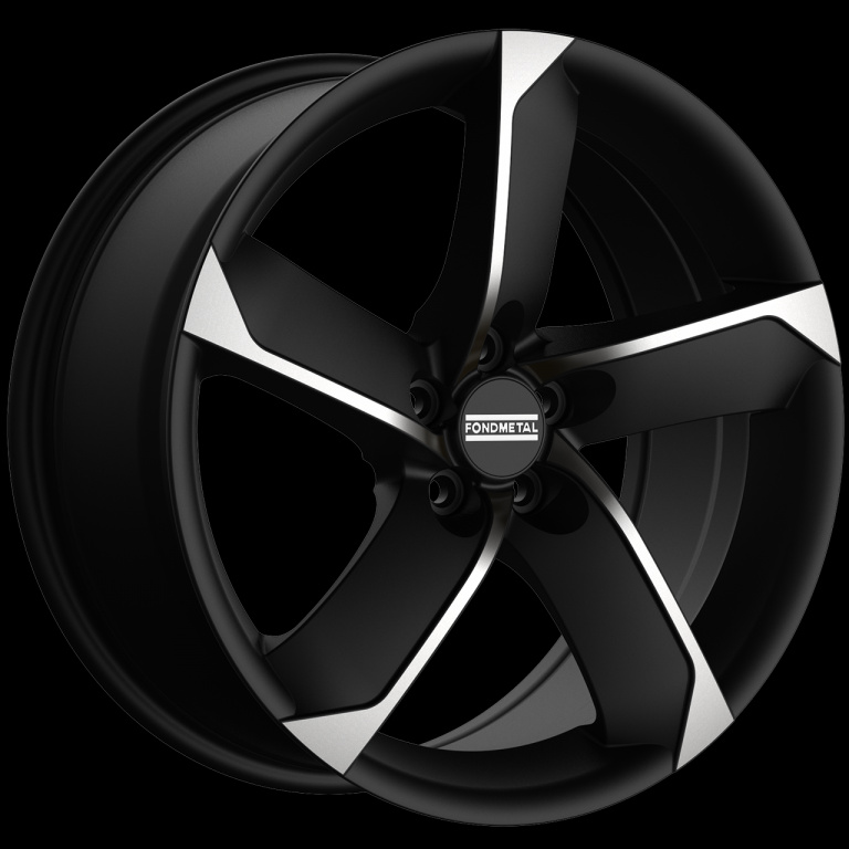 Janta aliaj FONDMETAL 7900 7x16 5x114.3 ET35 MATT BLACK MACHINED