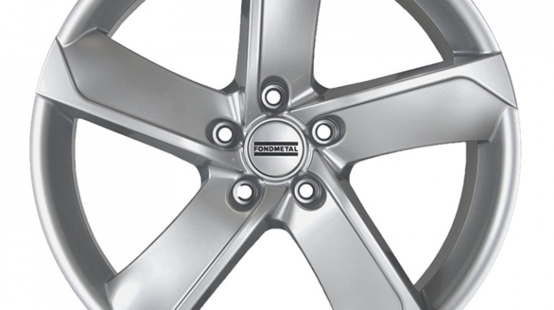 Janta aliaj FONDMETAL 7900 GLOSSY SILVER CB66.5 5/112 17X7 ET37