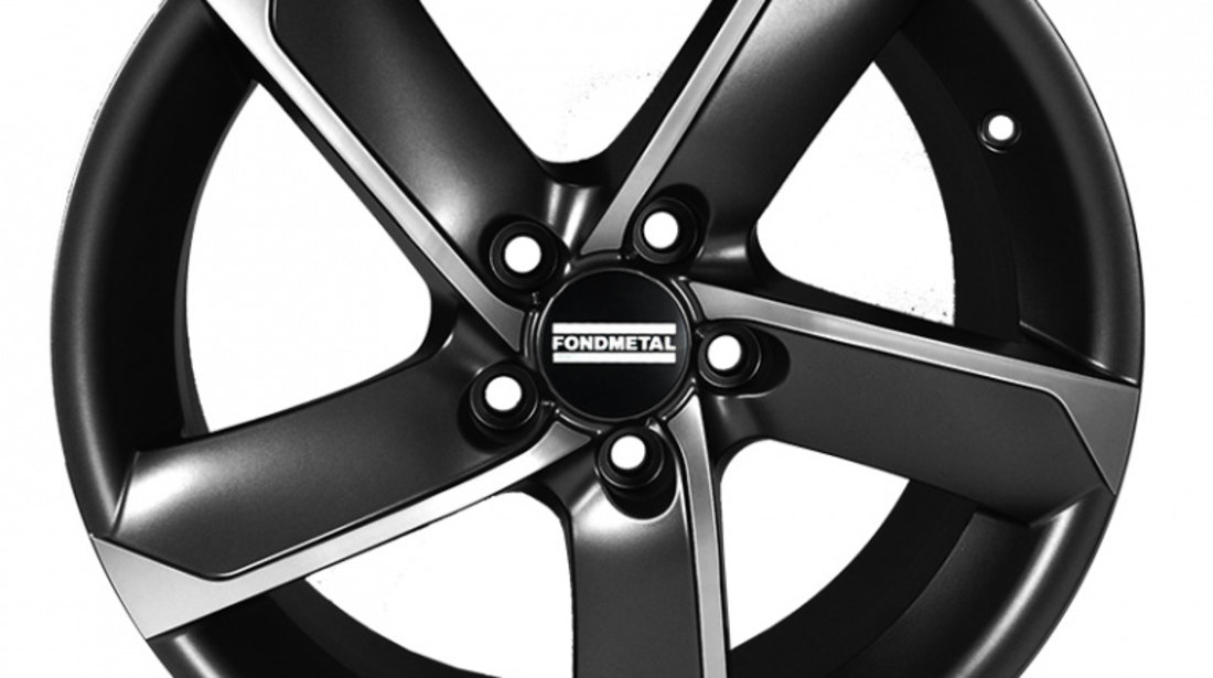 Janta aliaj FONDMETAL 7900 MATT BLACK MACHINED CB67.2 Ring Seat 5/114.3 16X7 ET35