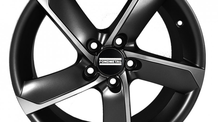 Janta aliaj FONDMETAL 7900 MATT BLACK MACHINED CB67.2 Ring Seat 5/100 16X7 ET42