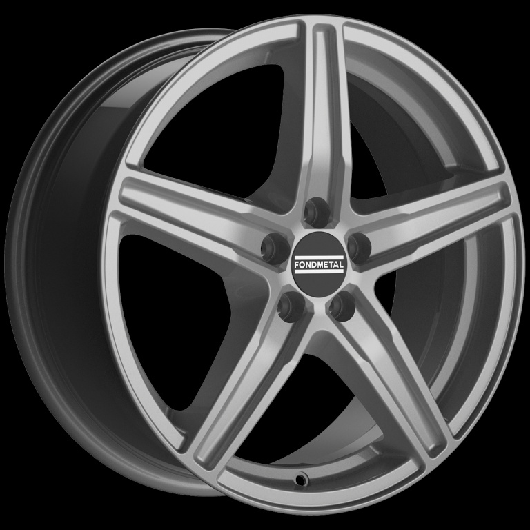 Janta aliaj FONDMETAL 8100 GLOSSY SILVER CB67.2+RING 5/114.3 16X6.5 ET40