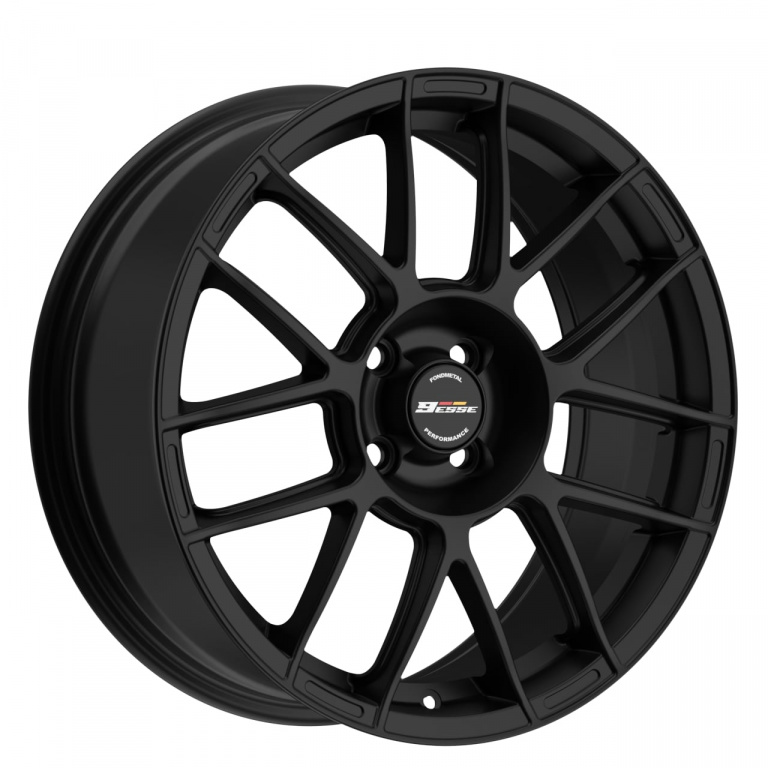 Janta aliaj FONDMETAL 9ESSE (8200) MATT BLACK CB58.1 4/98 17X7 ET35