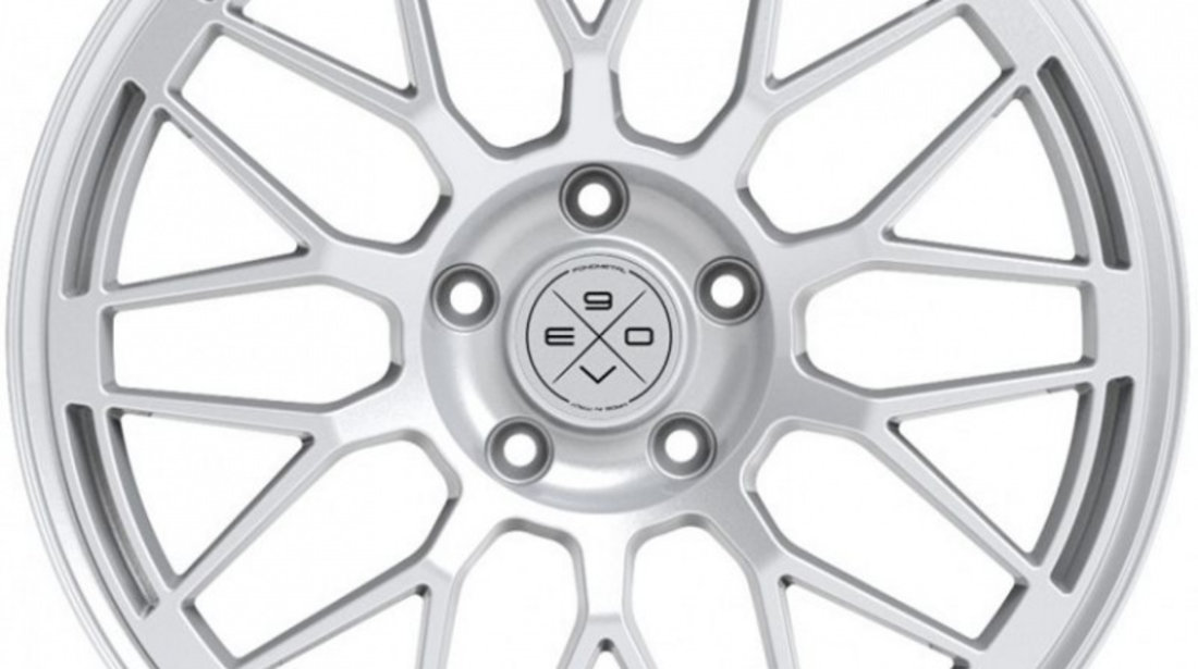 Janta aliaj FONDMETAL 9Evolution GLOSSY SILVER CB71.6 5/130 20X10.5 ET47