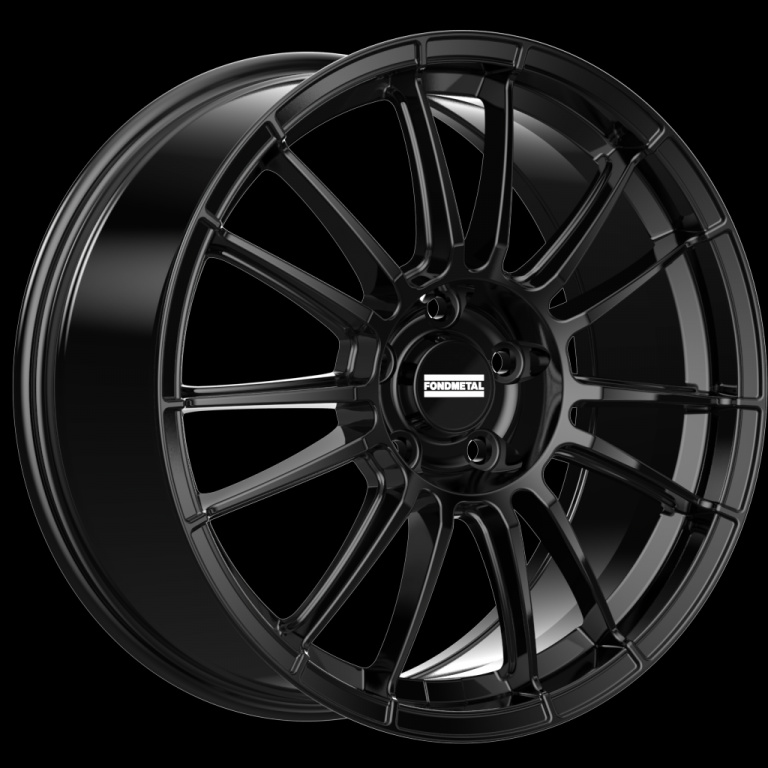 Janta aliaj FONDMETAL 9RR 8.5x19 5x114.3 ET30 GLOSSY BLACK