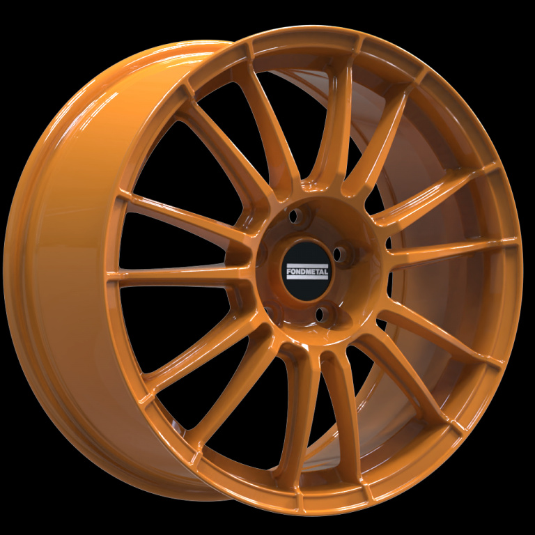 Janta aliaj FONDMETAL 9RR 8x18 5x114.3 ET48 GLOSSY ORANGE