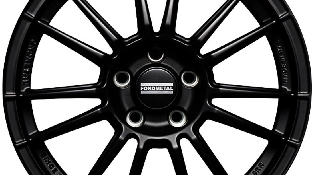 Janta aliaj FONDMETAL 9RR GLOSSY BLACK CB65.1 4/108 17X7 ET20