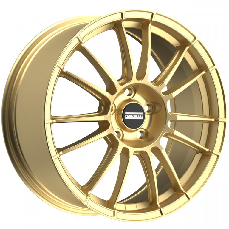 Janta aliaj FONDMETAL 9RR GLOSSY GOLD CB57.1 5/100 18X7.5 ET39.5
