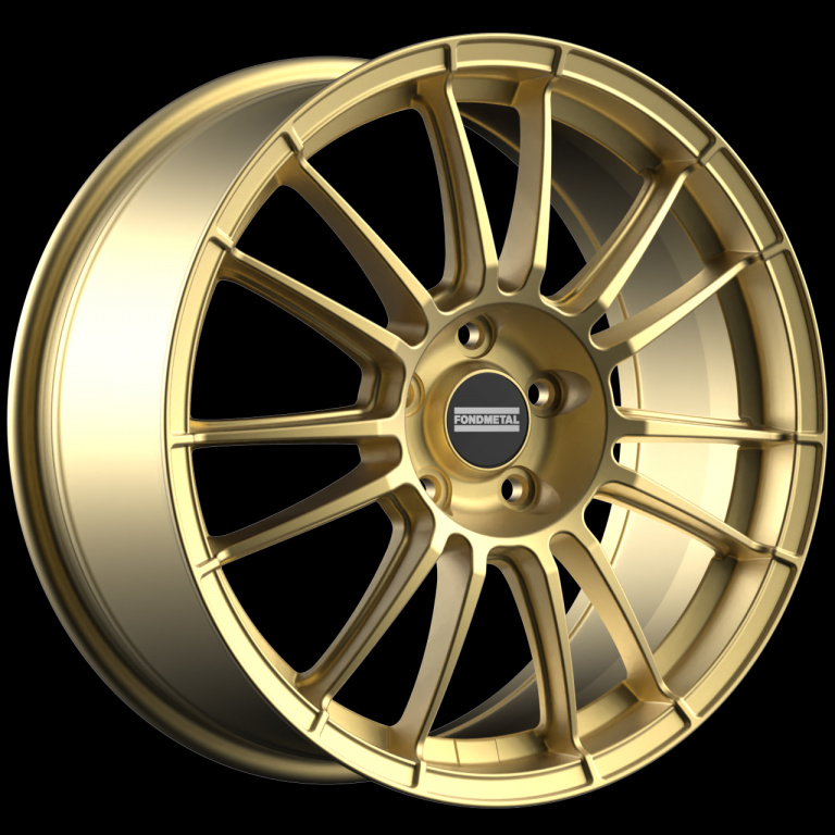 Janta aliaj FONDMETAL 9RR GLOSSY GOLD CB58.1 5/98 18X8 ET34