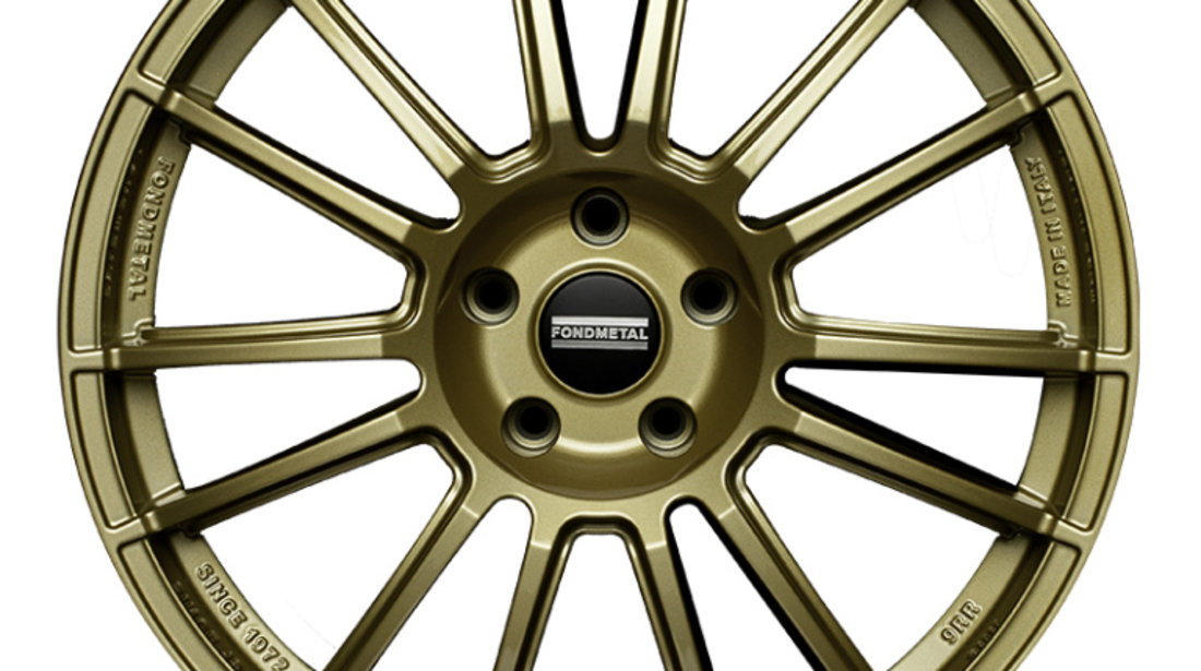 Janta aliaj FONDMETAL 9RR GLOSSY GOLD CB64.1 5/120 19X8.5 ET45