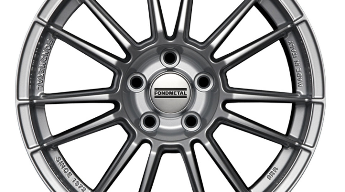 Janta aliaj FONDMETAL 9RR GLOSSY SILVER CB57.1 5/100 18X7.5 ET39.5