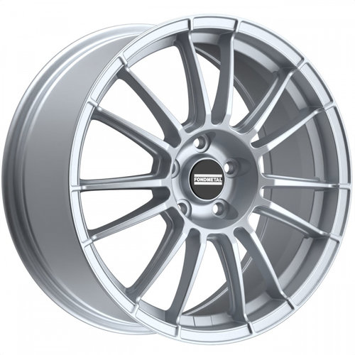 Janta aliaj FONDMETAL 9RR GLOSSY SILVER CB75+RING 5/108 17X7 ET45