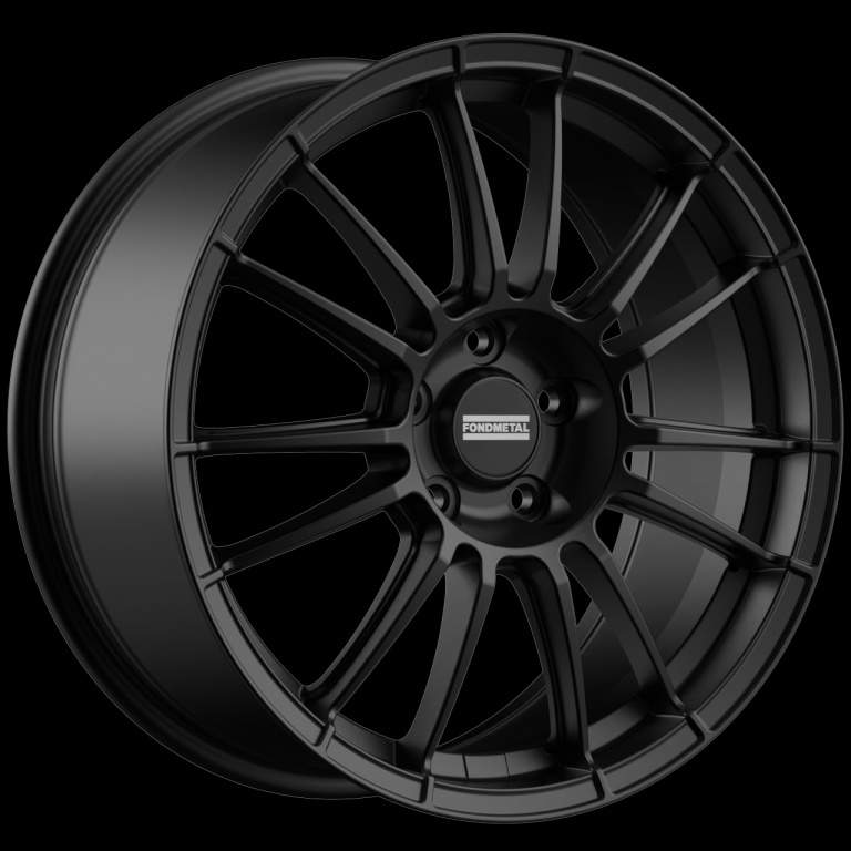 Janta aliaj FONDMETAL 9RR MATT BLACK CB56.1 5/100 19X8.5 ET48