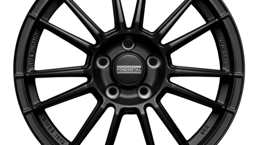 Janta aliaj FONDMETAL 9RR MATT BLACK CB56.1 5/100 19X8.5 ET48