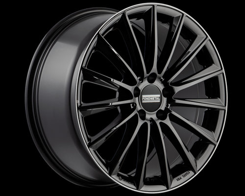 Janta aliaj FONDMETAL AIDON (FMI04) 9.5x20 5x112 ET22 GLOSSY BLACK MACHINED LIP