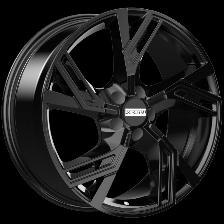 Janta aliaj FONDMETAL ATENA (FMI07) GLOSSY BLACK CB57.1 5/112 18X8 ET40