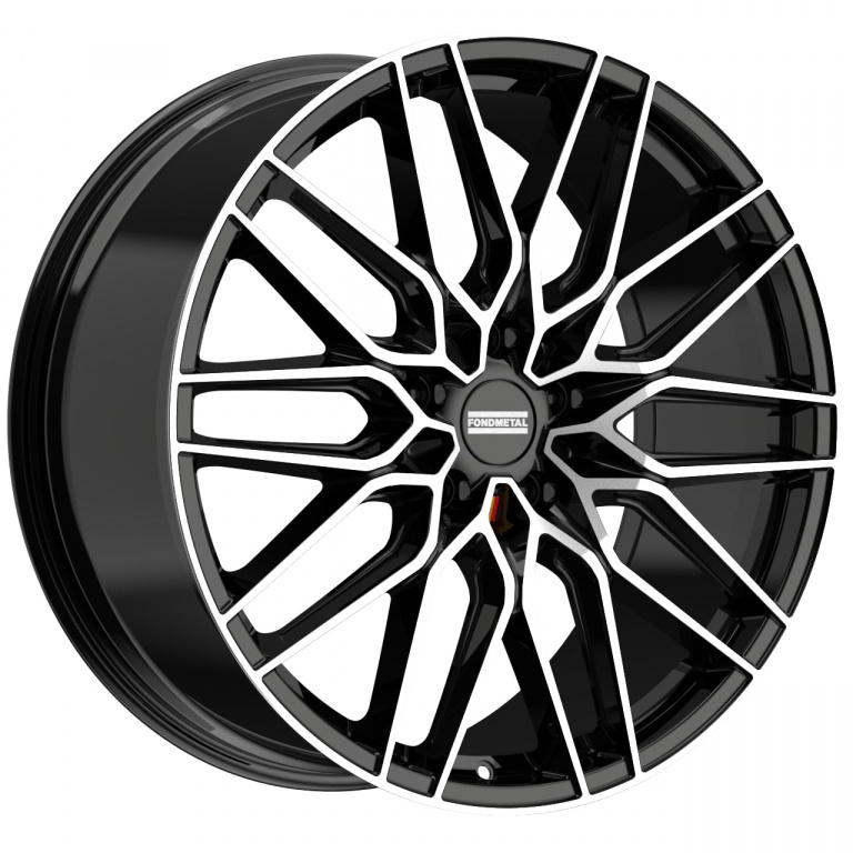 Janta aliaj FONDMETAL CRATOS (FMI09) 11x21 5x130 ET59 GLOSSY BLACK MACHINED