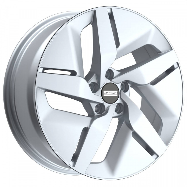 Janta aliaj FONDMETAL E-JOULE (FMI10) GLOSSY SILVER CB65.1 5/110 19X7.5 ET40