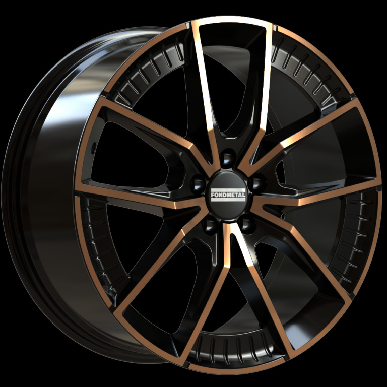Janta aliaj FONDMETAL ELATHA (FMI11) 8.5x21 5x114.3 ET42 GLOSSY BLACK BRONZE MACHINED