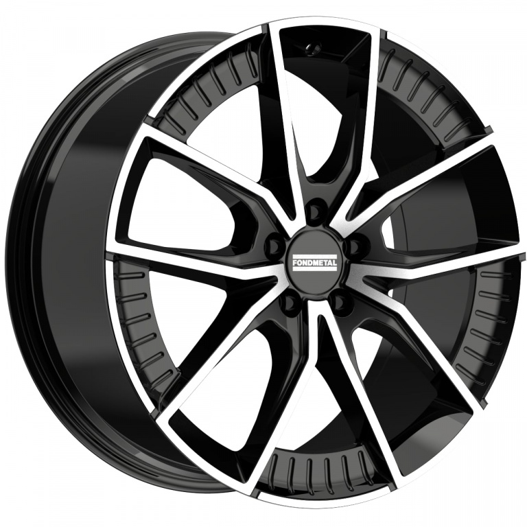 Janta aliaj FONDMETAL ELATHA (FMI11) 9x20 5x112 ET46 GLOSSY BLACK MACHINED