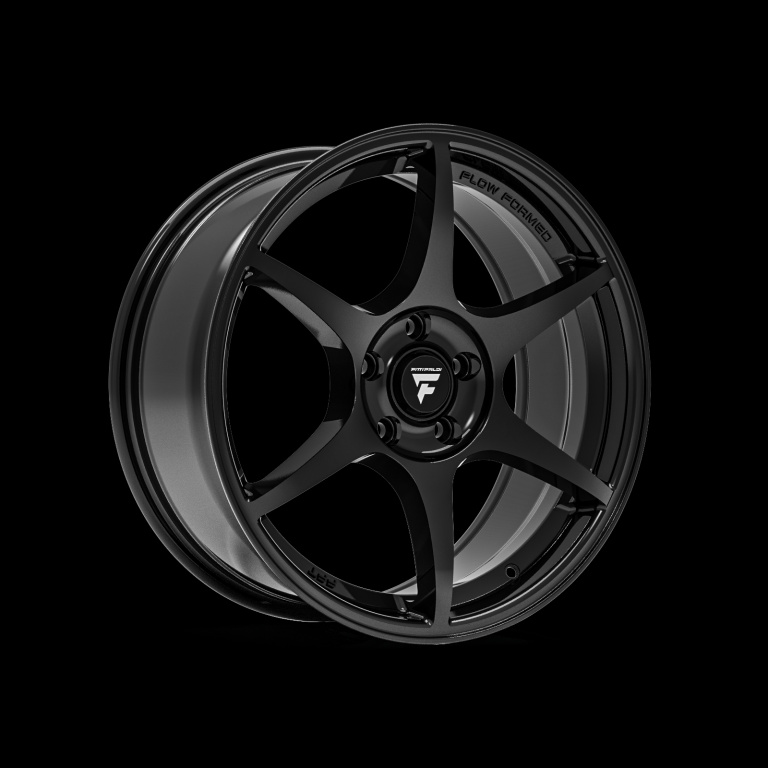 Janta aliaj FONDMETAL FS364 FITTIPALDI GLOSSY BLACK CB73.1 5/100 18X8 ET38