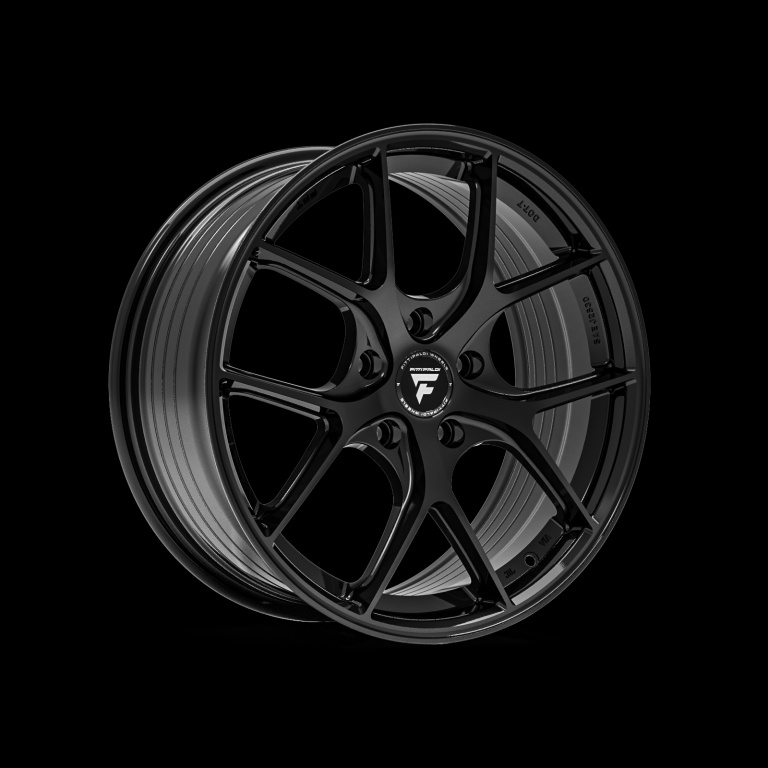 Janta aliaj FONDMETAL FS365 FITTIPALDI GLOSSY BLACK CB73.1 5/100 18X8 ET35