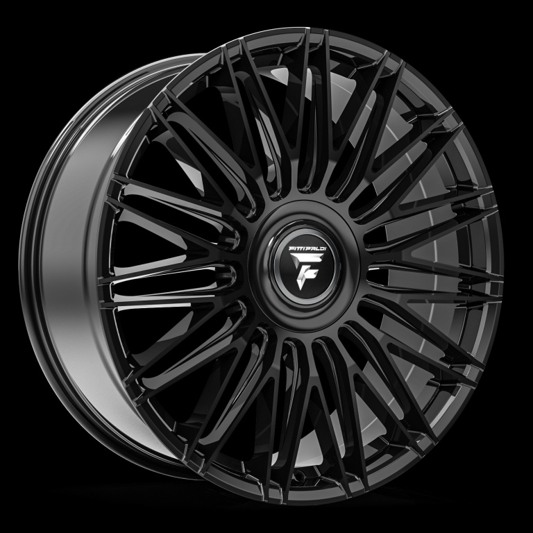 Janta aliaj FONDMETAL FS369 FITTIPALDI GLOSSY BLACK CB106.2 6/135 24X10 ET30