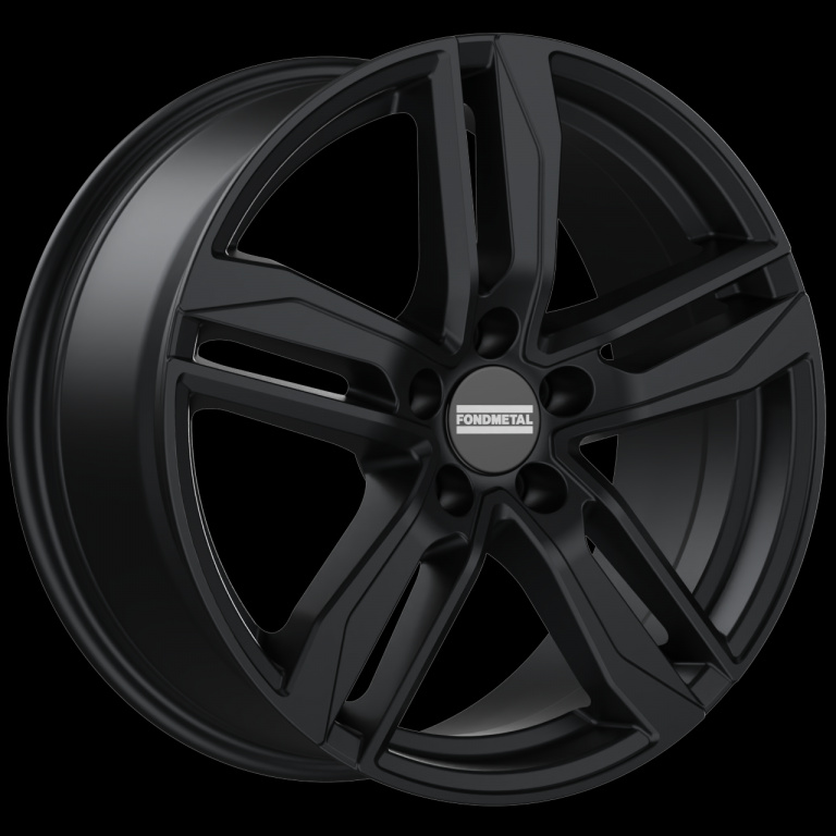 Janta aliaj FONDMETAL HEXIS (FMI01) MATT BLACK CB65.1 5/110 18X8 ET34