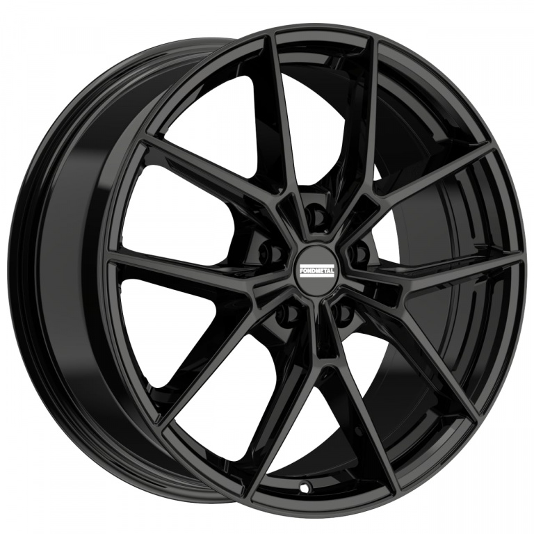 Janta aliaj FONDMETAL IUPITER (FMI14) GLOSSY BLACK CB64.1 5/114.3 19X8.5 ET38