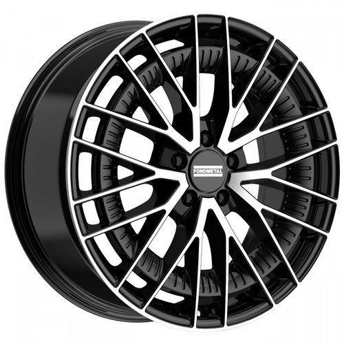 Janta aliaj FONDMETAL KARI (FMI12) 10x21 5x112 ET46 GLOSSY BLACK MACHINED