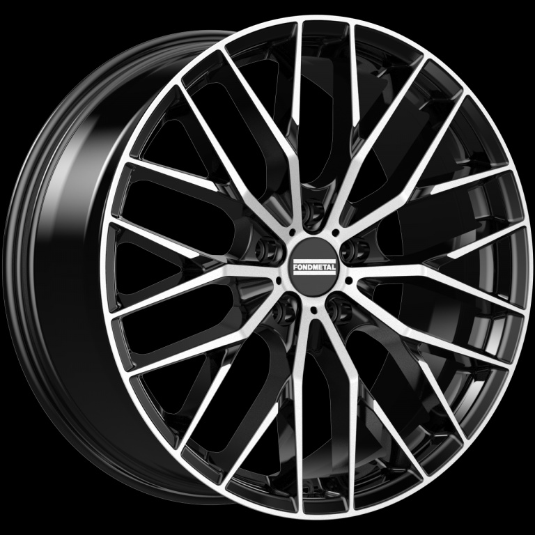 Janta aliaj FONDMETAL MAKHAI (FMI05) 10x21 5x112 ET50 GLOSSY BLACK MACHINED
