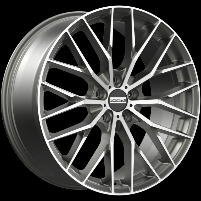 Janta aliaj FONDMETAL MAKHAI (FMI05) 9x21 5x112 ET33 GLOSSY TITANIUM MACHINED