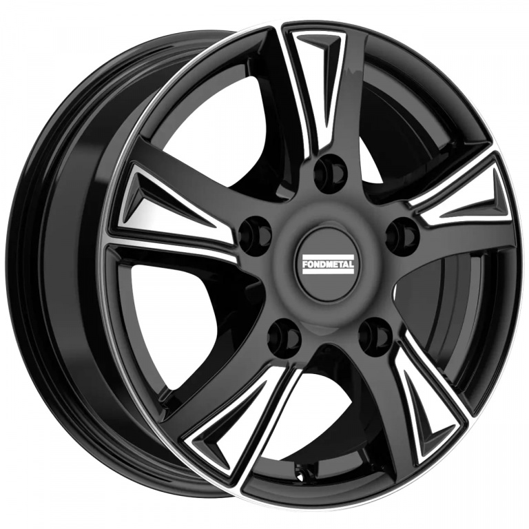 Janta aliaj FONDMETAL PRO1 (8500) 6.5x16 5x118 ET51 GLOSSY BLACK MACHINED