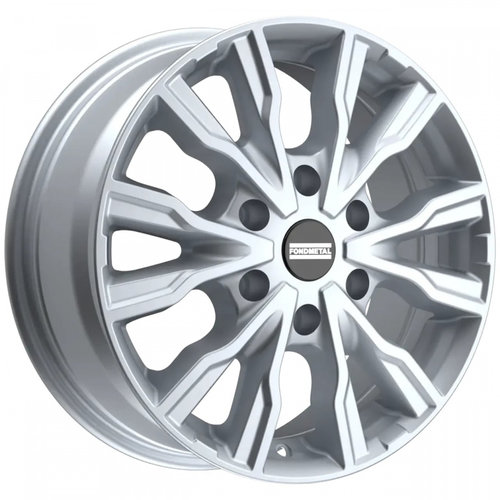 Janta aliaj FONDMETAL PRO2 (8600) GLOSSY SILVER CB84.1 6/130 17X7 ET50