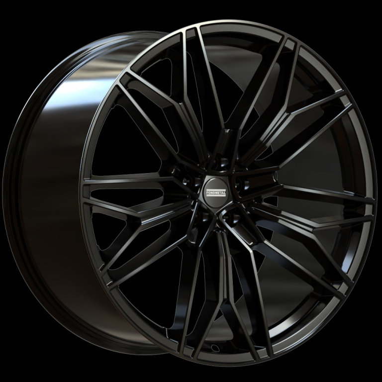 Janta aliaj FONDMETAL STC-23 11.5x23 5x130 ET22 GLOSSY BLACK