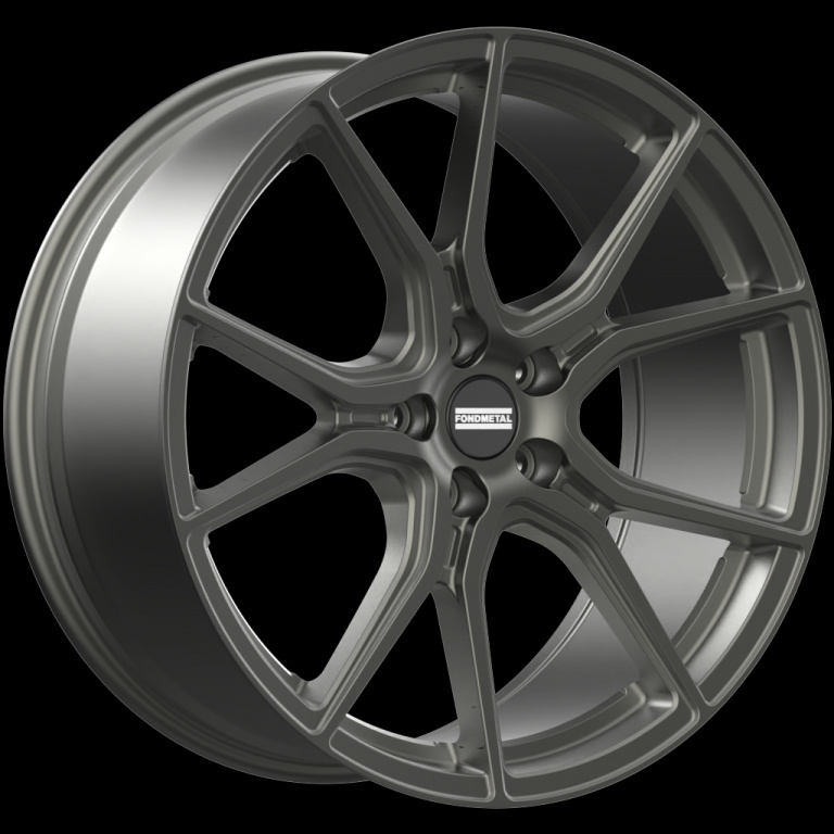Janta aliaj FONDMETAL STC45 MATT TITANIUM CB75+RING 5/114.3 20X8.5 ET45