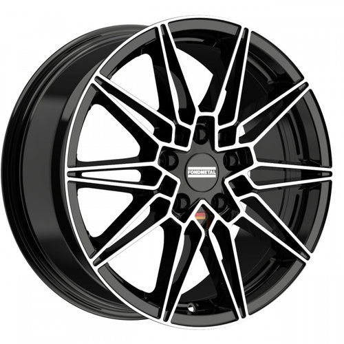 Janta aliaj FONDMETAL THOE (FMI08) GLOSSY BLACK MACHINED CB72.5 5/120 18X8 ET45