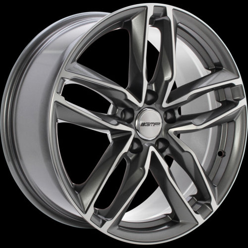 Janta aliaj GMP ATOM ANTHRACITE POLISHED CB66.5 5/112 19X8.5 ET35