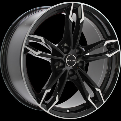 Janta aliaj GMP DEA 8x18 5x120 ET43 CB72.6 Black polished