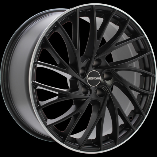Janta aliaj GMP ENIGMA Matt black with polished lip CB66.6 5/112 19X8.5 ET35