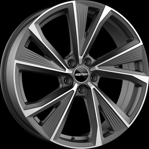 Janta aliaj GMP EVENTO Matt Anthracite Polished CB66.5 5/112 20X9 ET40