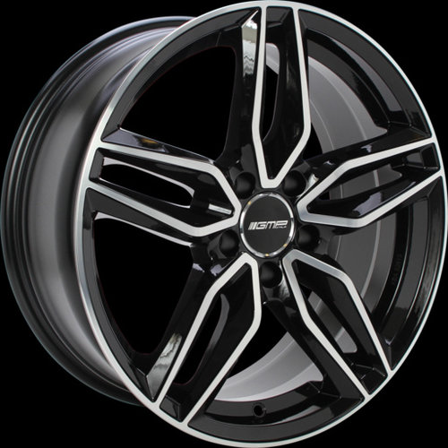 Janta aliaj GMP FASTEN 8.5x20 5x108 ET45 CB73.1 Black polished