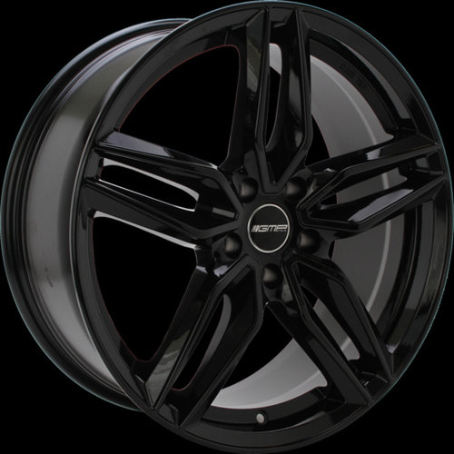 Janta aliaj GMP FASTEN BLACK CB66.1 5/114,3 18X7.5 ET35