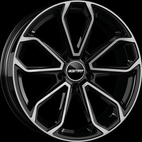 Janta aliaj GMP FURIOSA BLACK POLISHED CB71.6 5/130 22X10 ET48