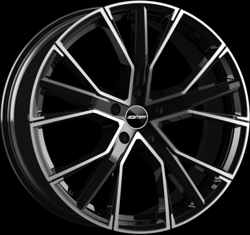 Janta aliaj GMP GUNNER 9x22 5x112 ET35 CB66.5 Black polished