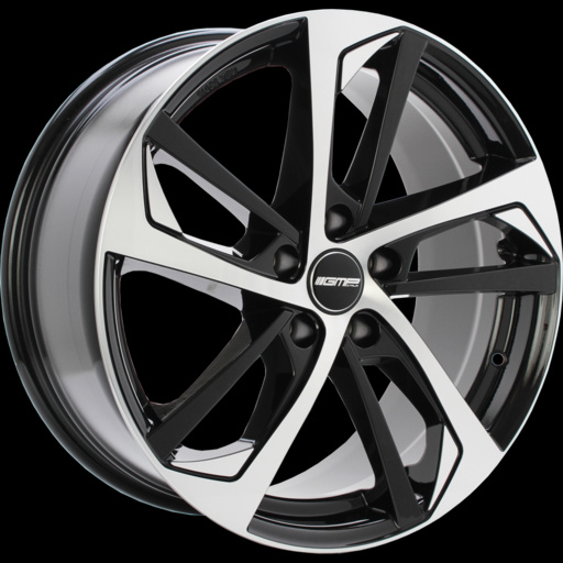 Janta aliaj GMP KATANA 8x18 5x114,3 ET45 CB67.1 Black polished