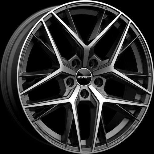 Janta aliaj GMP LUNICA 7.5x19 5x114,3 ET35 CB73.1 Matt anthracite polished