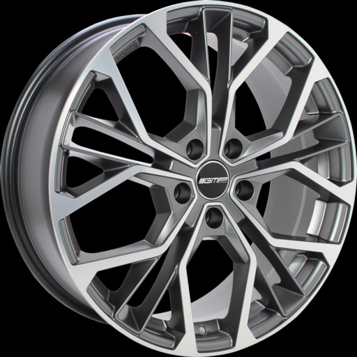 Janta aliaj GMP MATISSE 6x15 4x100 ET38 CB73.1 Matt anthracite polished