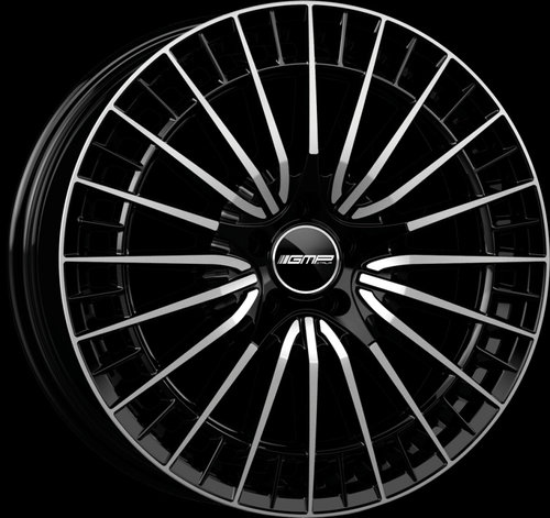 Janta aliaj GMP QSTAR BLACK POLISHED CB66.6 5/112 19X9 ET20